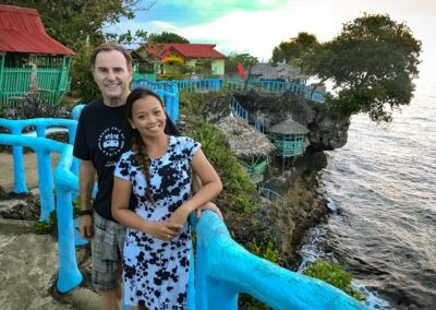 Husband and Wife Sweet moment at Carmen, Mindanao