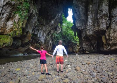 Vivshane Explores Sohoton Natural Bridge, Samar