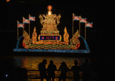 Parade of Floats in Cambodia's Famous Water festival