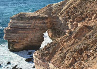 Thrilling shot of Natural Bridge