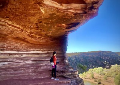 Hiking at Kalbarri Nat Park Gorge