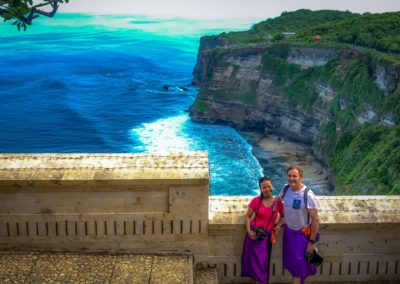 Vivshane Explores Uluwatu Temple Indonesia