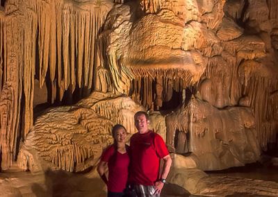 Husband and Wife Cascade Caverns Adventures
