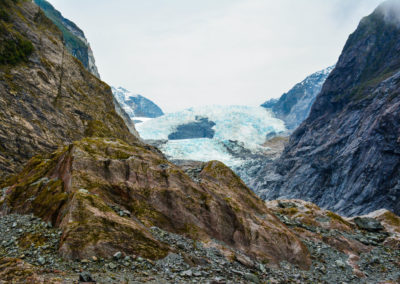 Close up View at The Glacier ( Franz Josef ) Vivshane Explores New Zealand