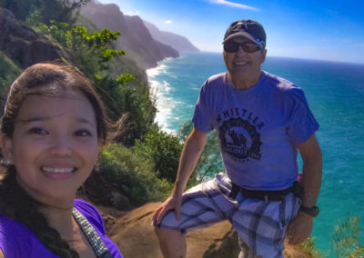 Husband and Wife Adventures Napali Coast