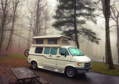 Vivshane Camper at Shenandoah National Park