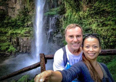 Couples Loving Bridal Veil Falls