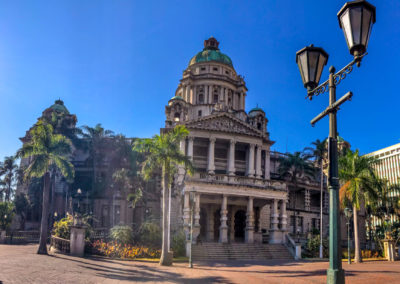 Vivshane Adventures eyeshot of Durban City Hall