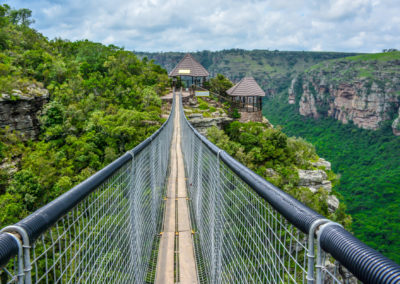 Travel Eland Game Reserve Suspension Bridge - South Africa VivShane Adventures