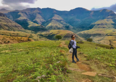 Vivshane Adventures hiking in Mountain Range of Monks Cowl