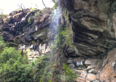 Feels like raining below Nandi Falls Vivshane Adventures
