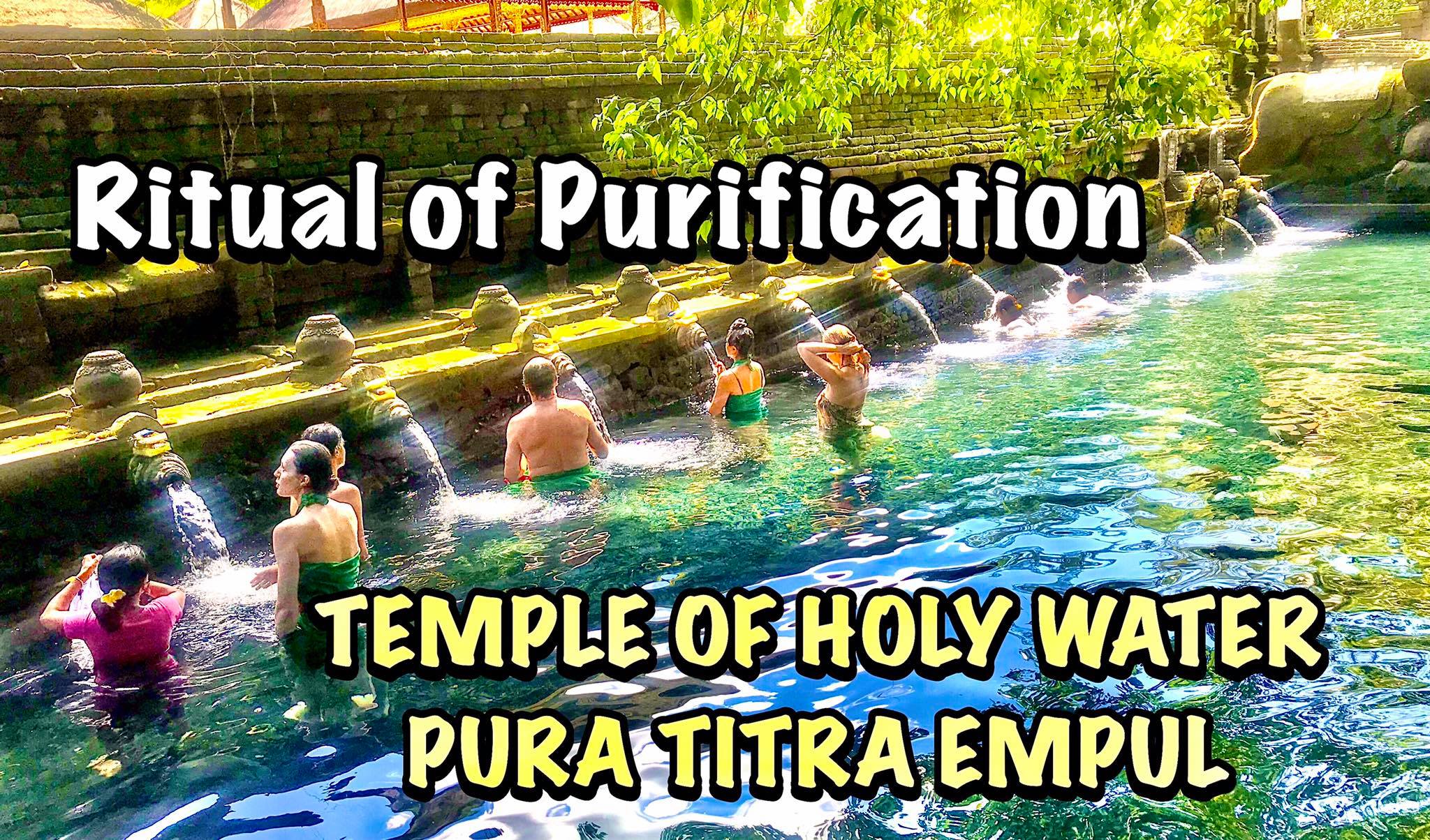 Ritual at pura titra empul