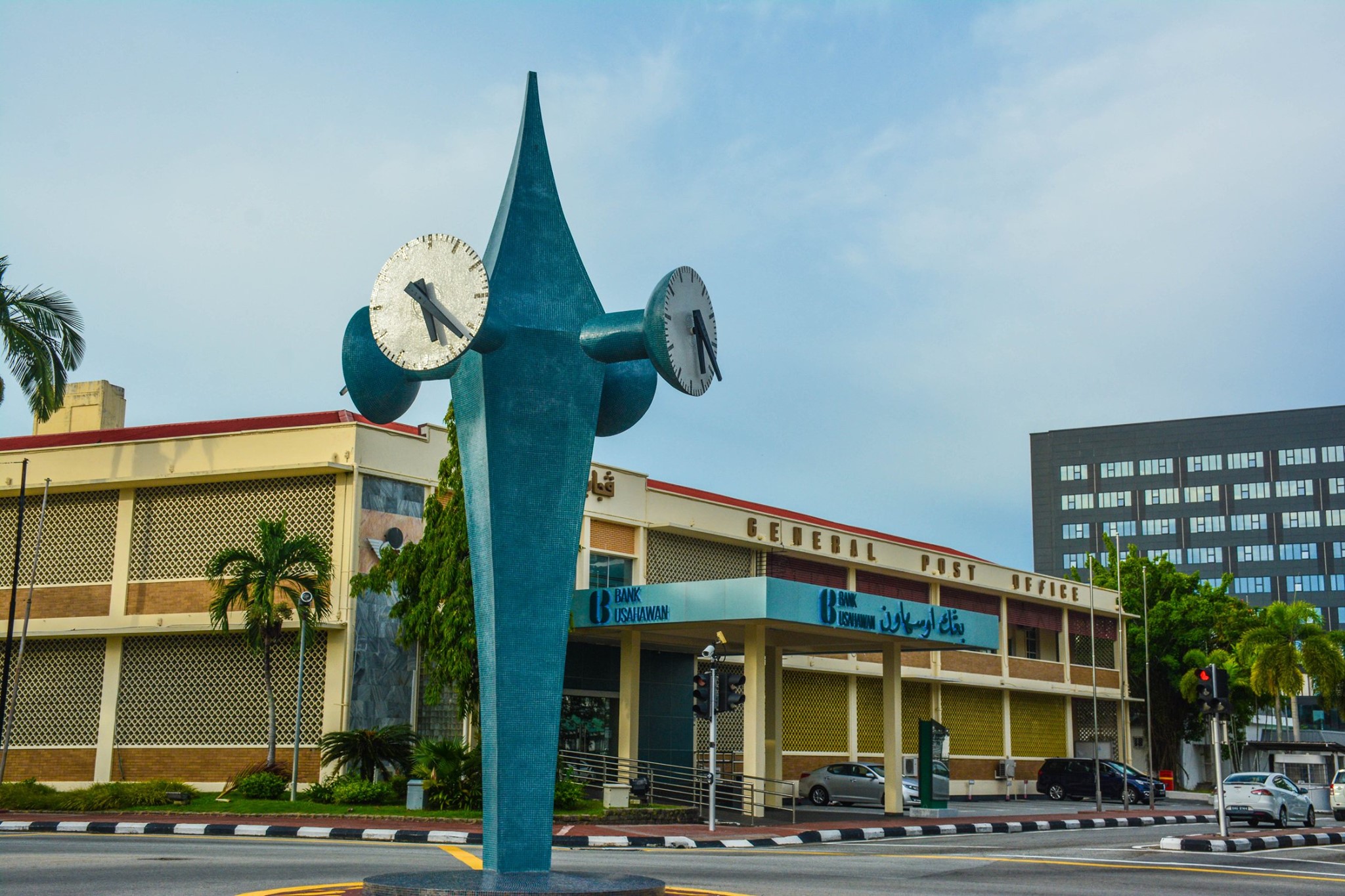 Time Piece Stone Monument